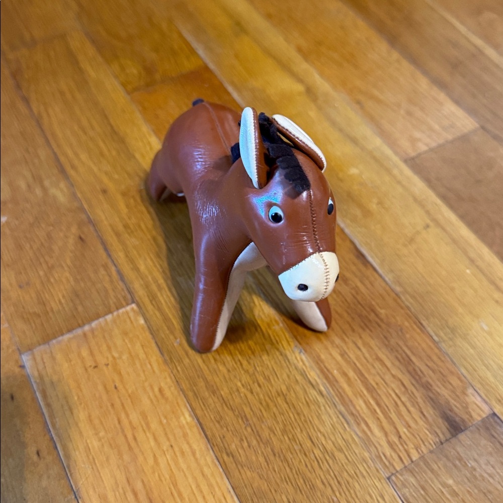 Source Unknown Brown Donkey Stuffed Animal Collectible Toy